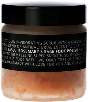 Himalayan Salt Foot Polish ▪ Rosemary & Sage ▪ 150g
