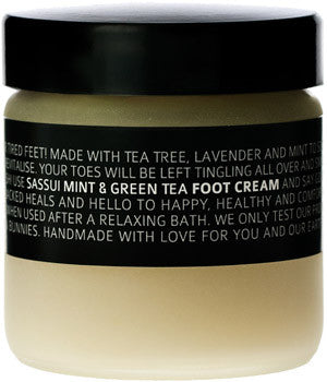 Foot Cream ▪ Green Tea & Mint ▪ 100ml